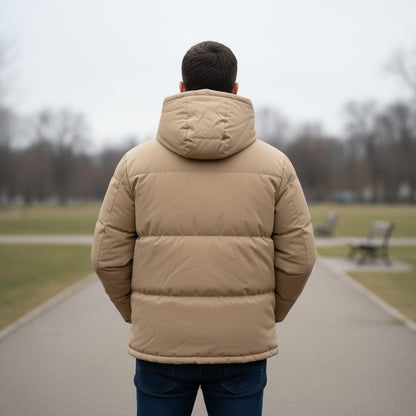 Elarova | Wasserdichte Daunen-Winterjacke mit Kapuze