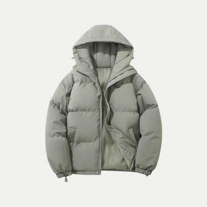 Elarova | Wasserdichte Daunen-Winterjacke mit Kapuze