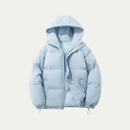 Elarova | Wasserdichte Daunen-Winterjacke mit Kapuze