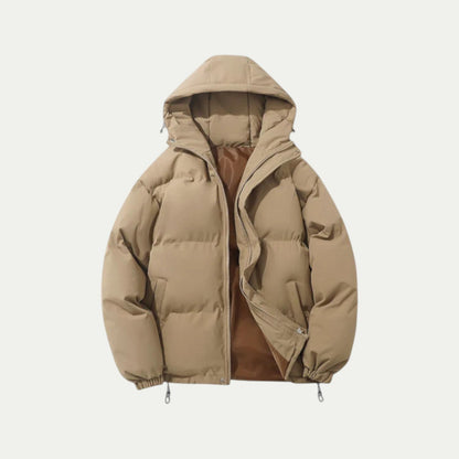 Elarova | Wasserdichte Daunen-Winterjacke mit Kapuze