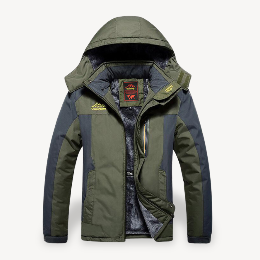 Elarova | Wasserdichte Fleece-Skijacke für Herren