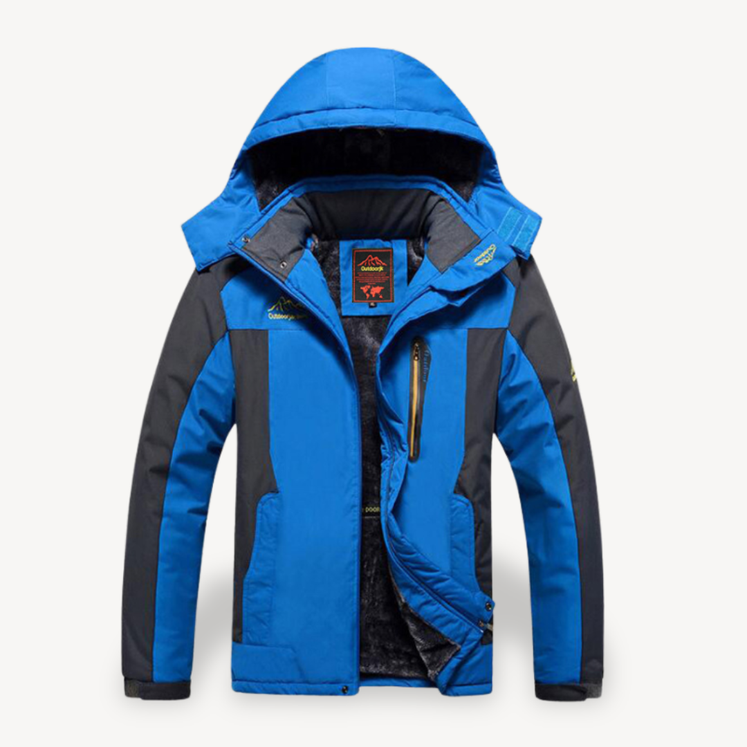 Elarova | Wasserdichte Fleece-Skijacke für Herren