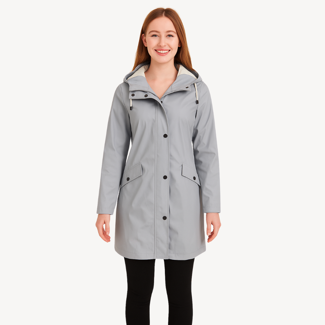 Elarova | Wasserdichte Kapuzenjacke für Damen