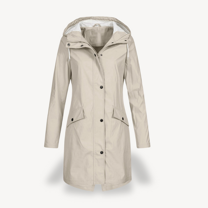 Elarova | Wasserdichte Kapuzenjacke für Damen