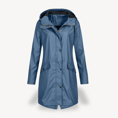 Elarova | Wasserdichte Kapuzenjacke für Damen