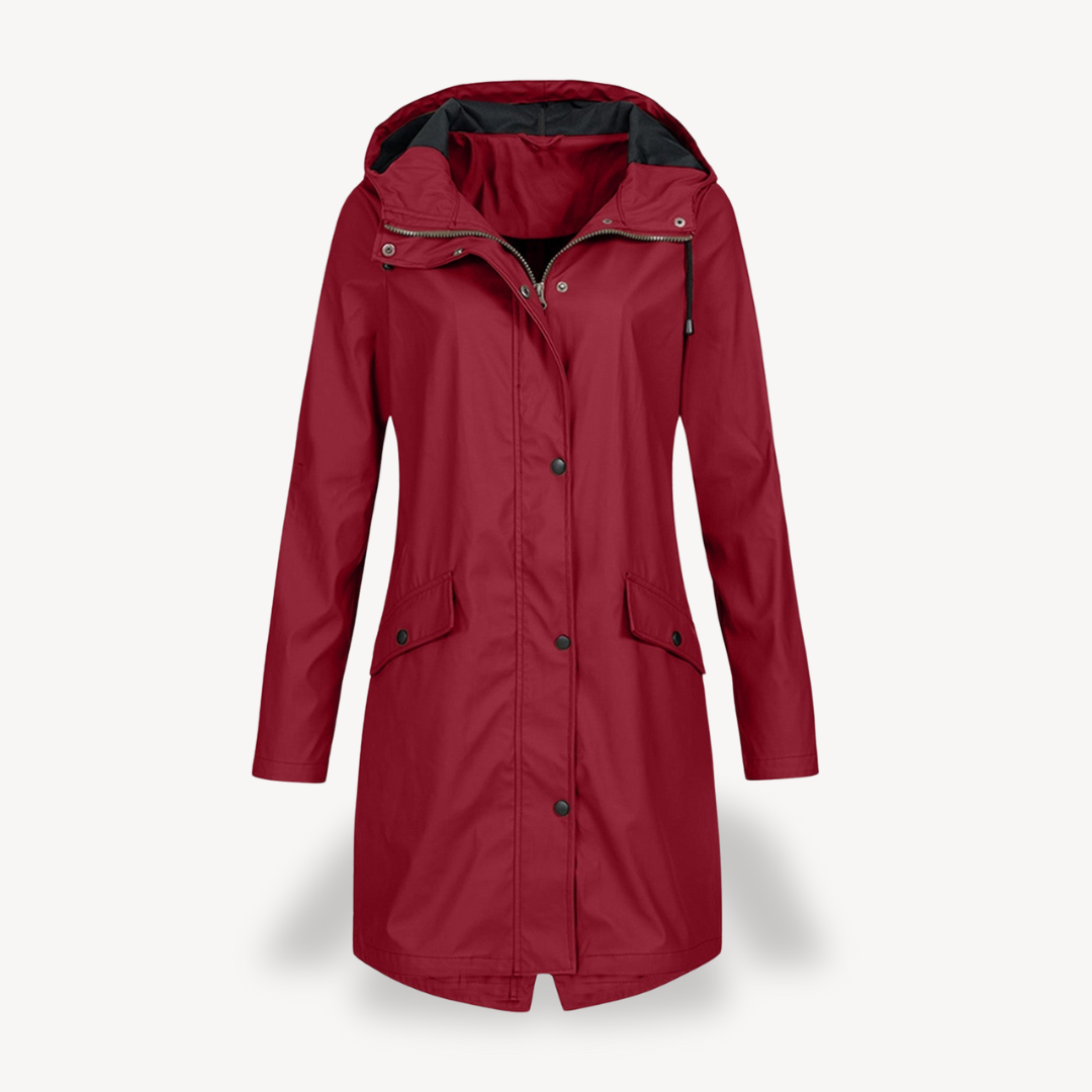 Elarova | Wasserdichte Kapuzenjacke für Damen