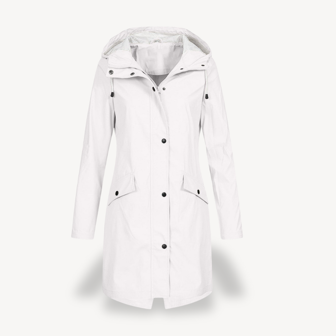 Elarova | Wasserdichte Kapuzenjacke für Damen