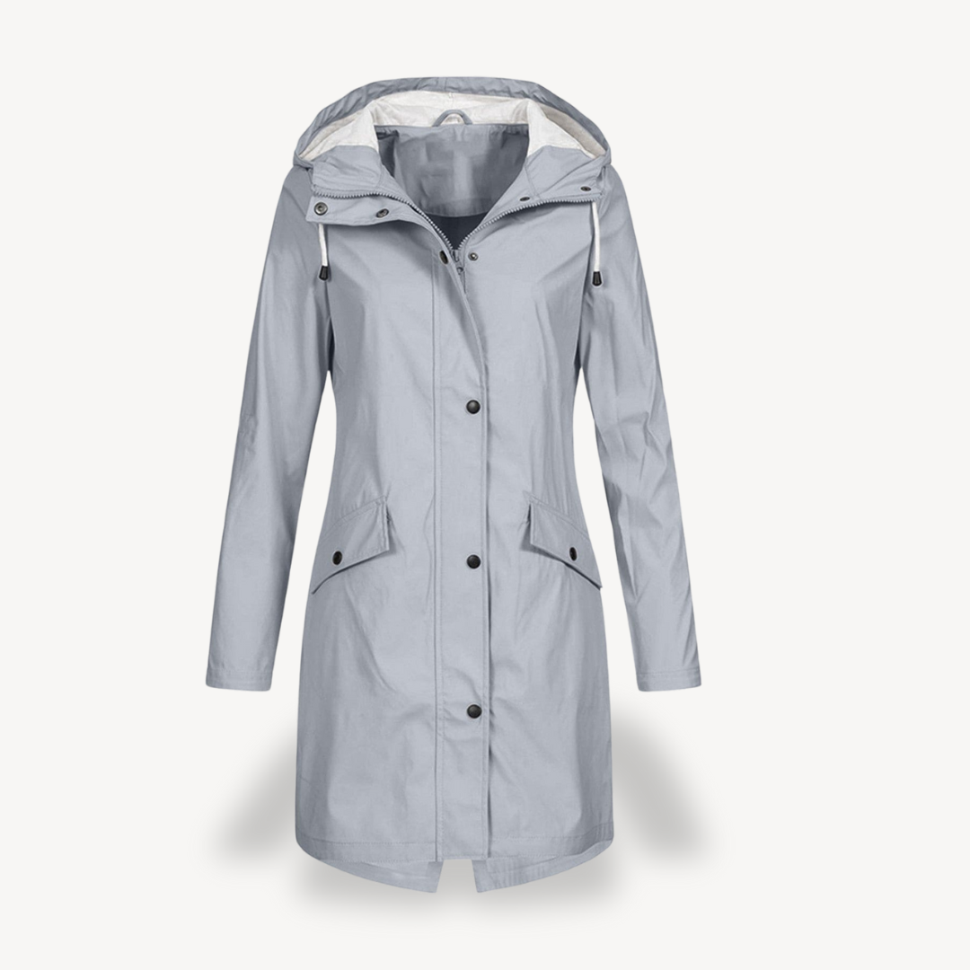Elarova | Wasserdichte Kapuzenjacke für Damen