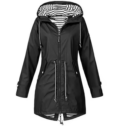 Elarova | Wasserdichte Kapuzenjacke