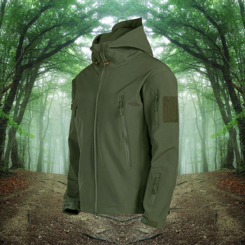 Elarova | Wasserdichte Outdoor-Jacke für Herren