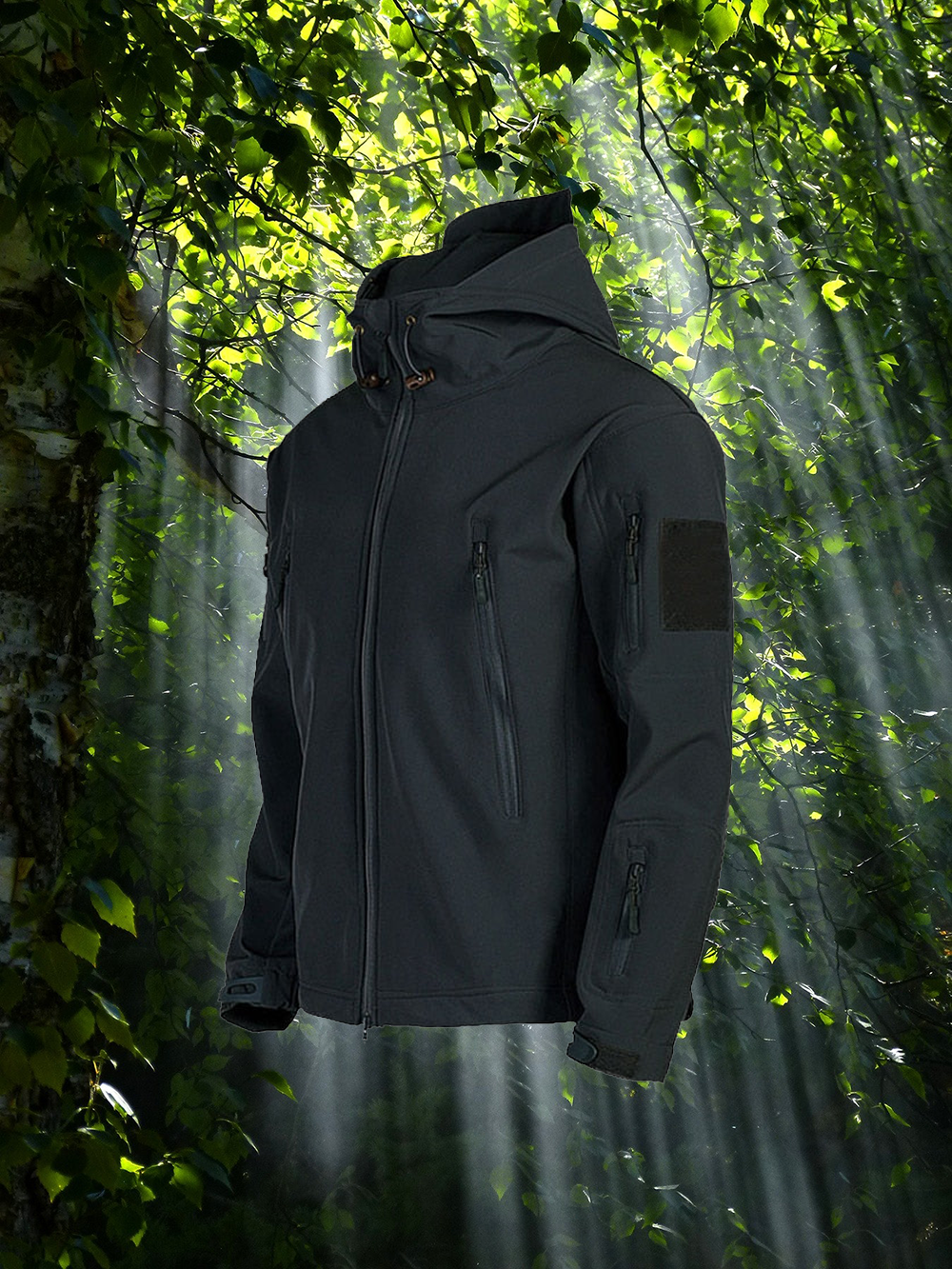 Elarova | Wasserdichte Outdoor-Jacke für Herren