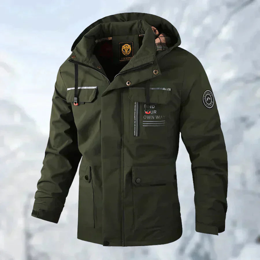 Elarova | Wasserdichte Outdoorjacke Für Herren