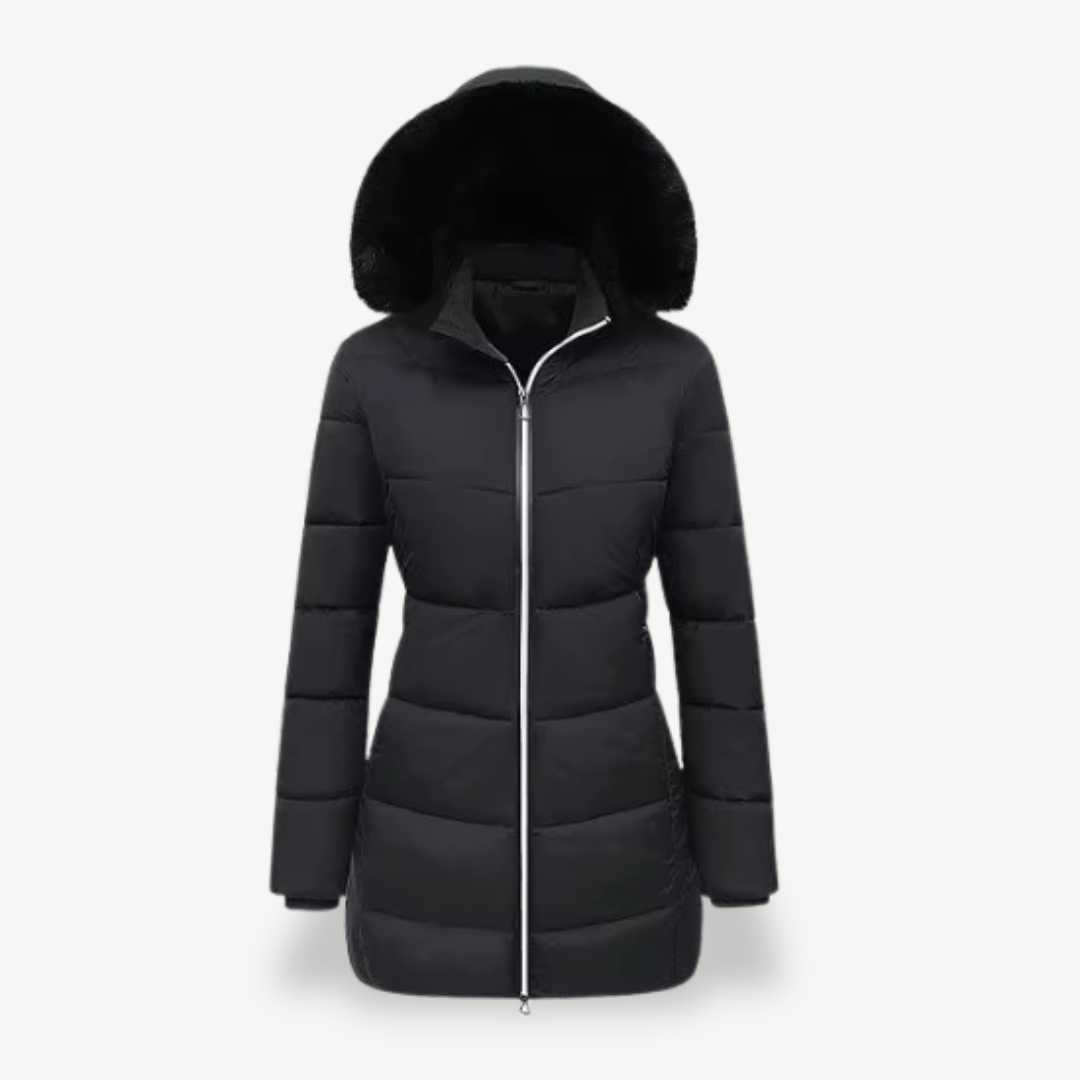 Elarova | Wasserdichte Pufferjacke für Damen im Winter