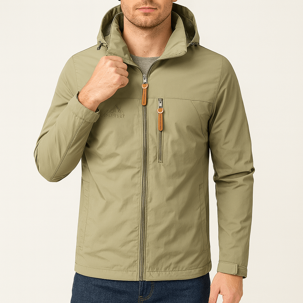 Elarova | Wasserdichte Regenjacke mit Kapuze