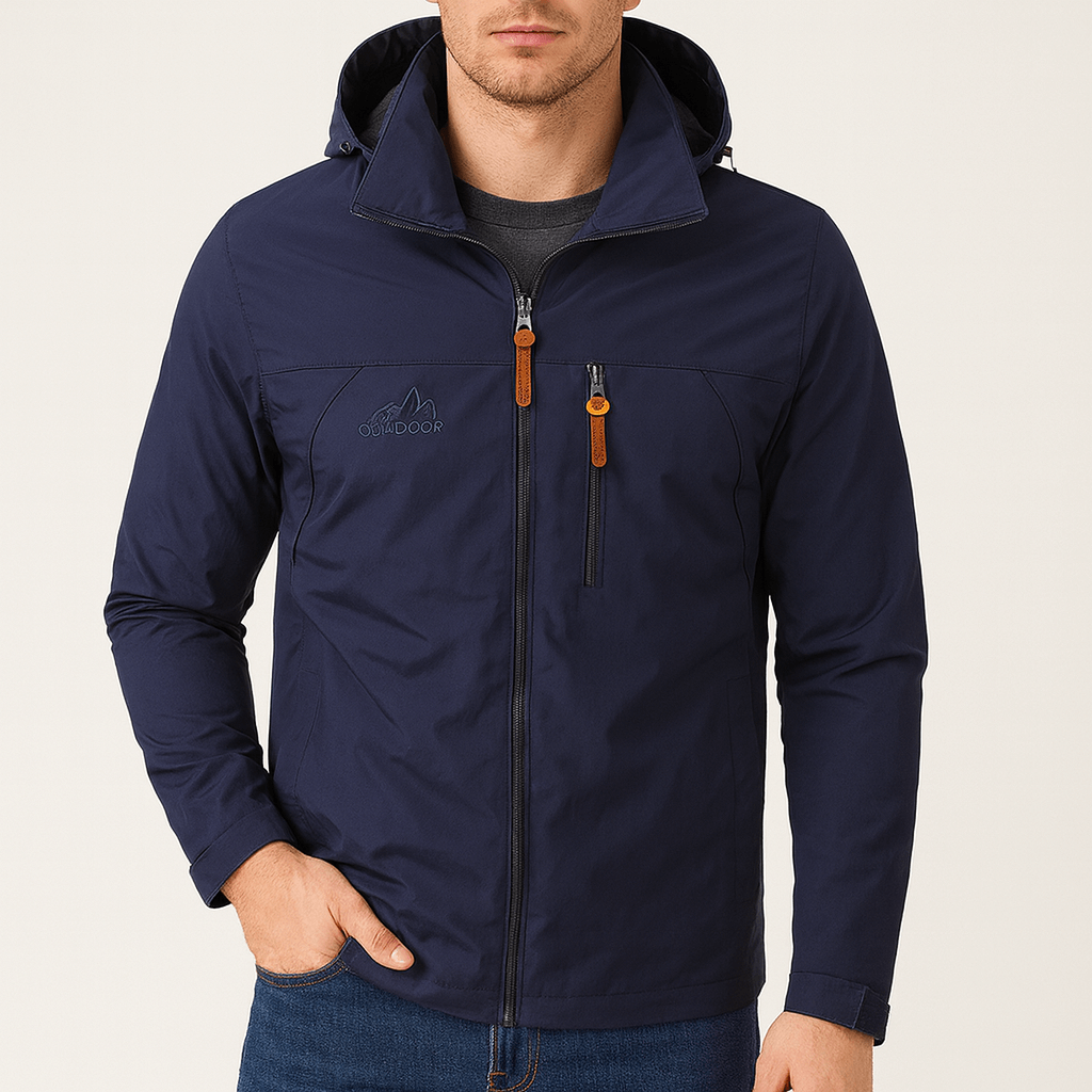 Elarova | Wasserdichte Regenjacke mit Kapuze