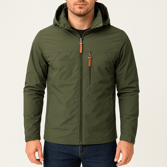 Elarova | Wasserdichte Regenjacke mit Kapuze