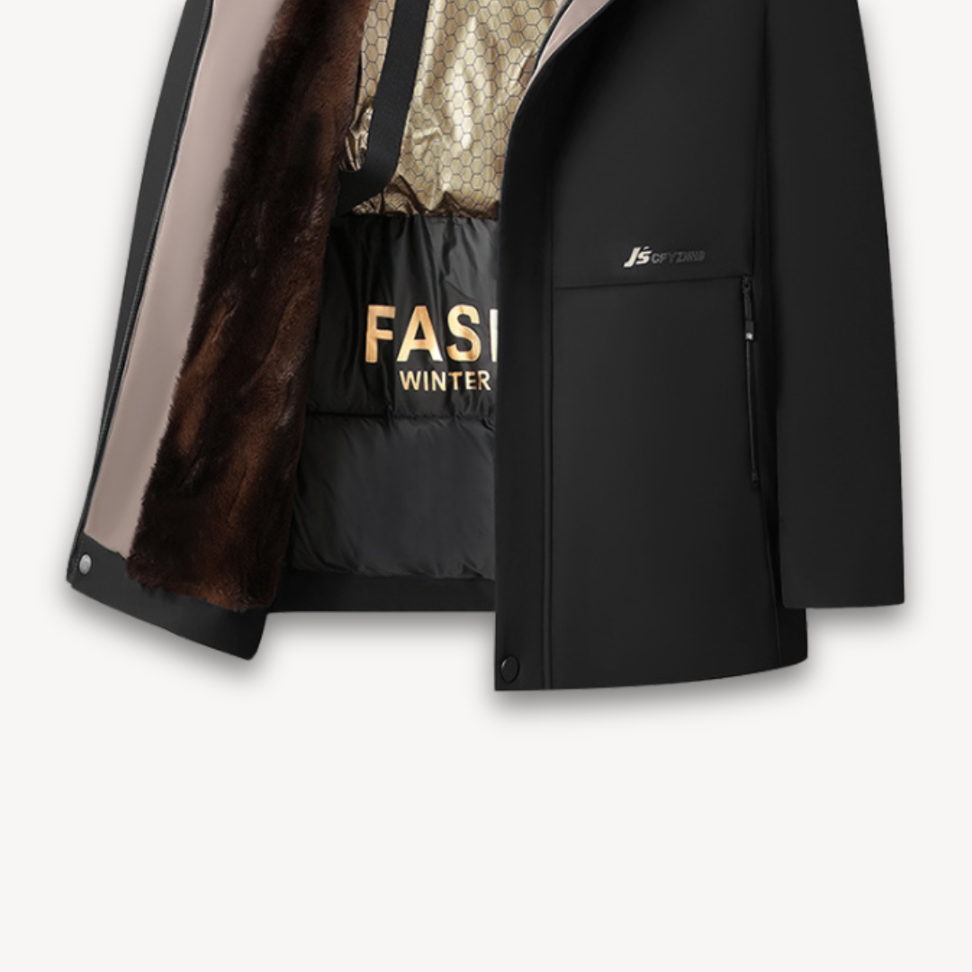 Elarova | Wasserdichte Softshelljacke mit Kapuze für Herren – Leichter, winddichter Mantel