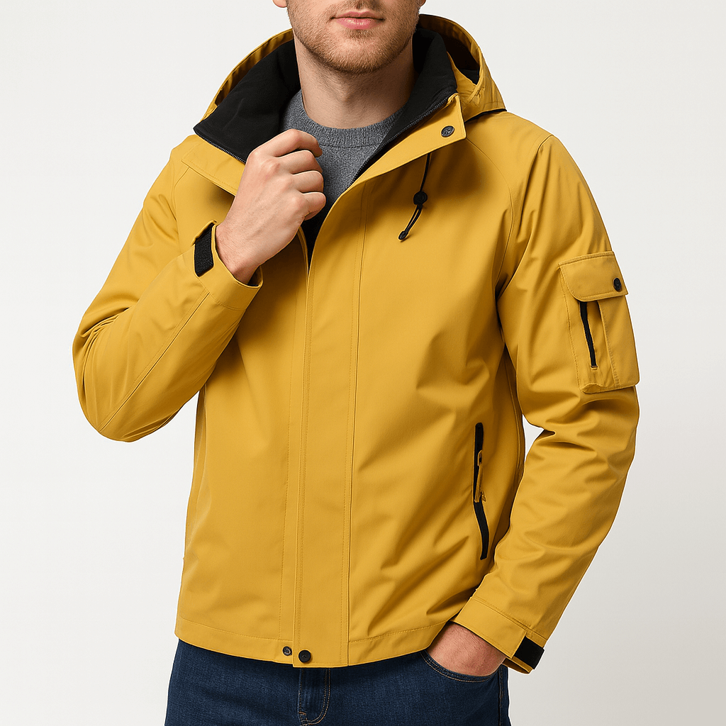 Elarova | Wasserdichte Softshelljacke mit Kapuze für Herren