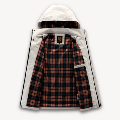 Elarova | Wasserdichte Sommerjacke mit Kapuze für Herren