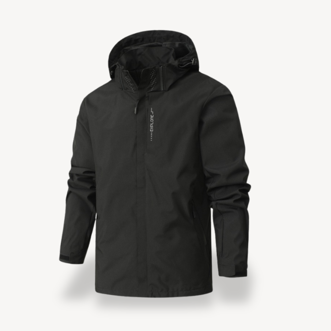 Elarova | Wasserdichte Windbreaker-Wanderjacke für Herren