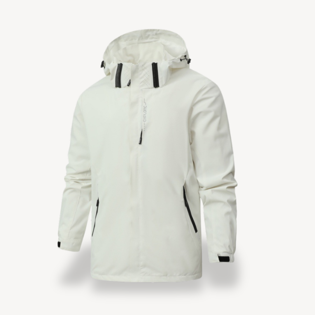 Elarova | Wasserdichte Windbreaker-Wanderjacke für Herren