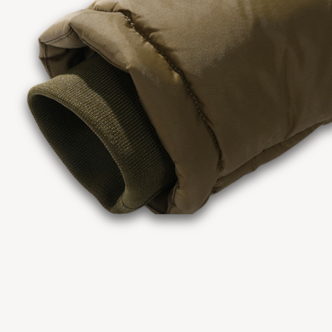 Elarova | Wasserdichte Winterjacke für Herren – Kapuze aus Kunstpelz