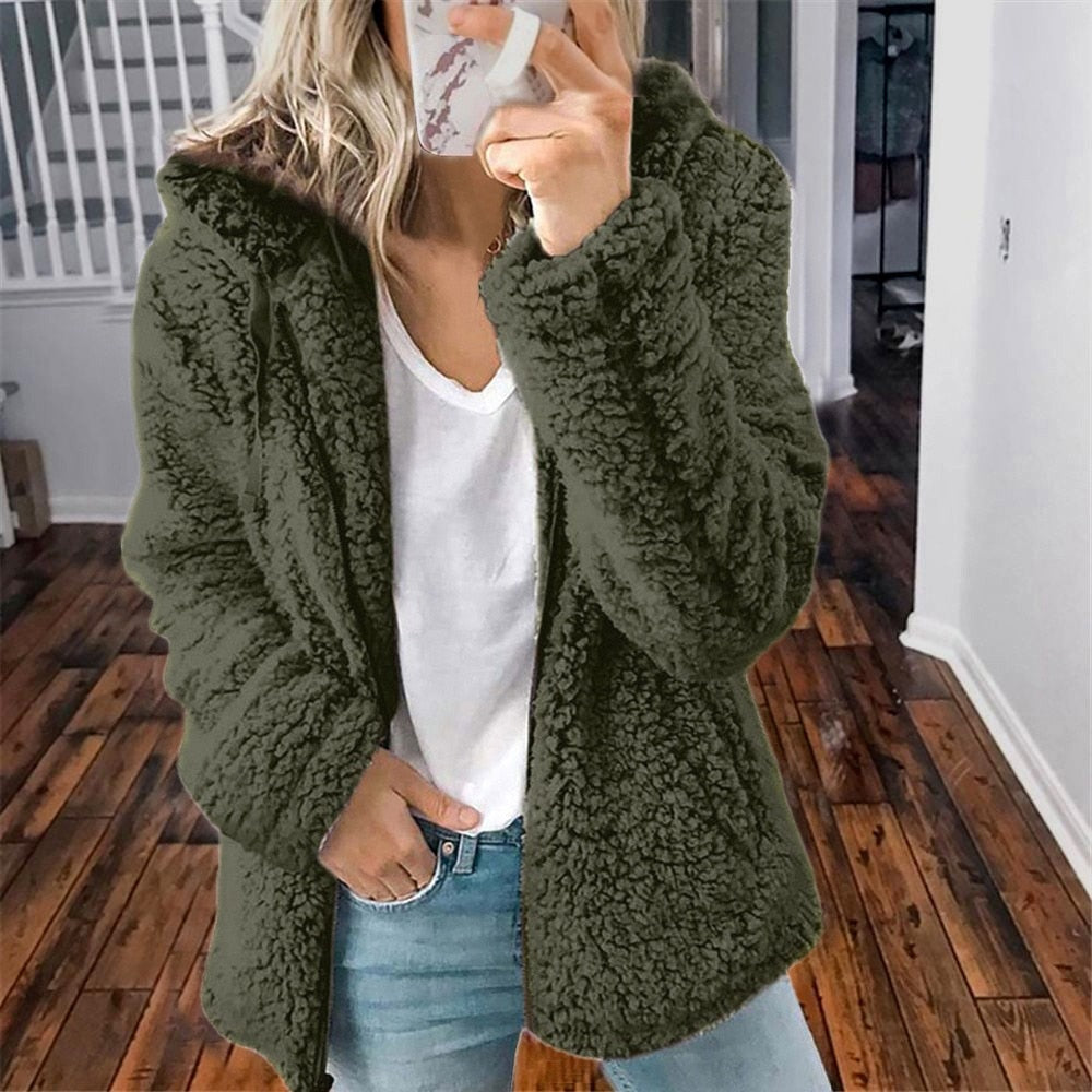 Elarova | Weiche Kapuzenjacke für Frauen