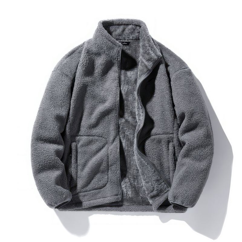 Elarova | Weiche Reißverschlussjacke für Herren