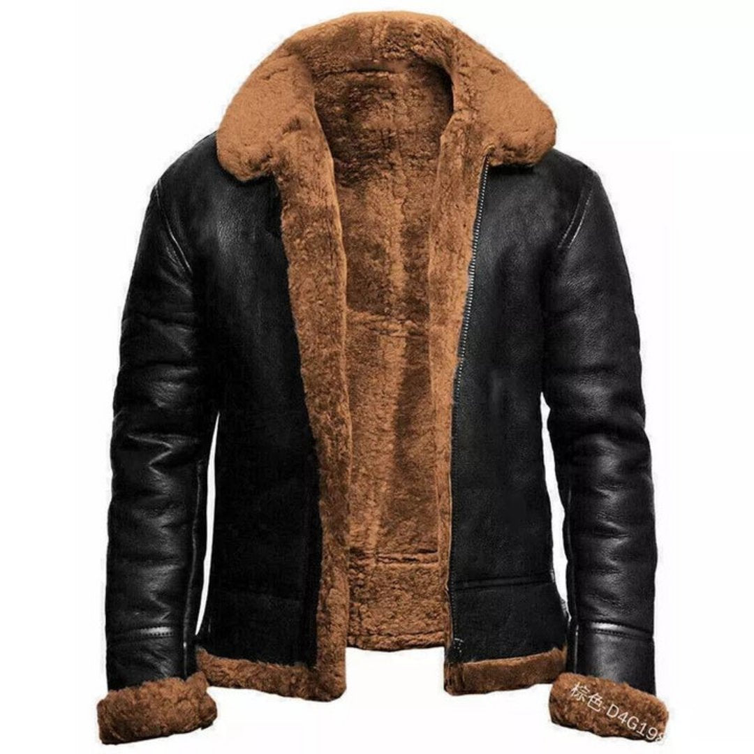 Elarova | Weiche Reißverschlussjacke für Herren