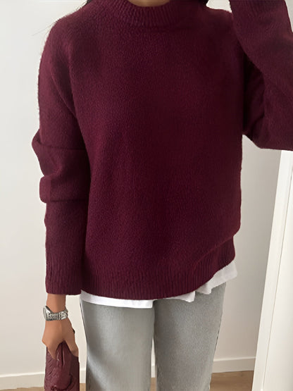 Elarova | Weicher Strickpullover