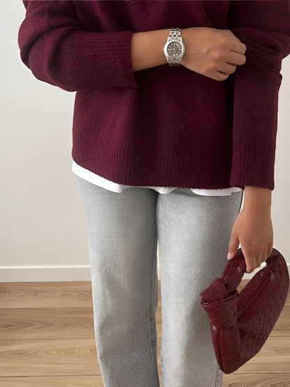 Elarova | Weicher Strickpullover
