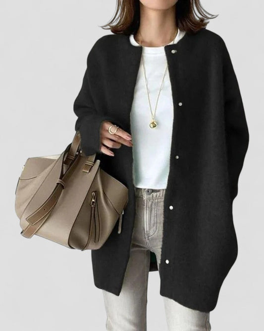 Elarova | Weicher, langer Strickcardigan für Damen