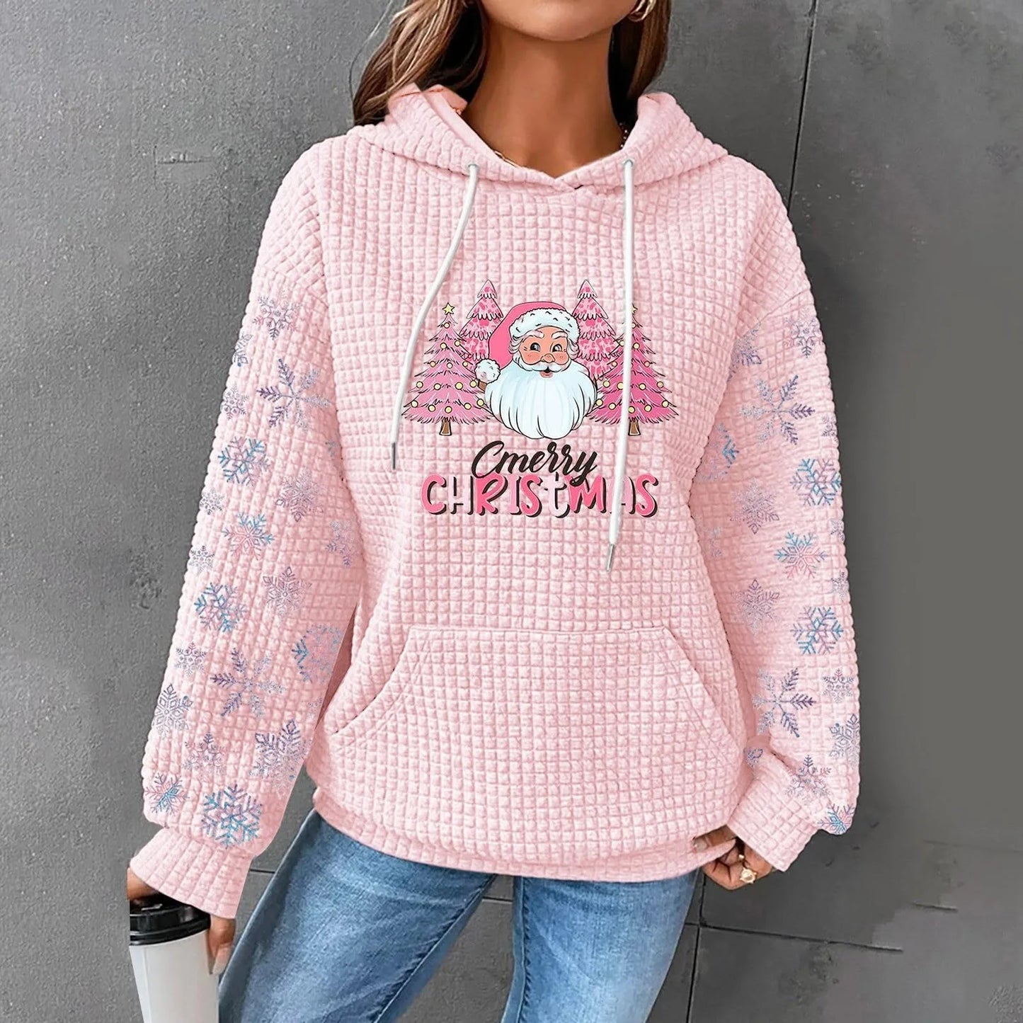 Elarova | Weihnachten Drucken Kapuzenpulli