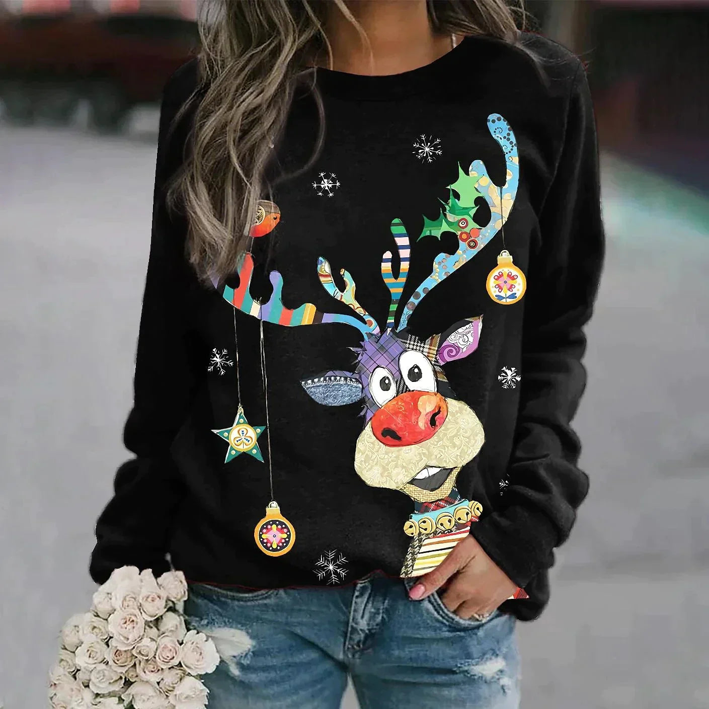 Elarova | Weihnachtspullover für Damen