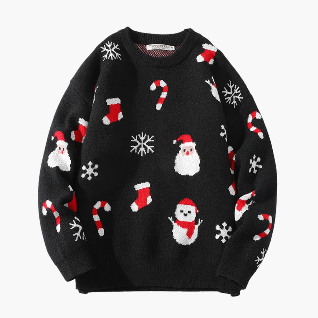 Elarova | Weihnachtspullover für Damen mit Rentiermotiv