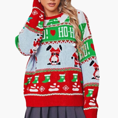 Elarova | Weihnachtspullover für Damen mit festlichem Design