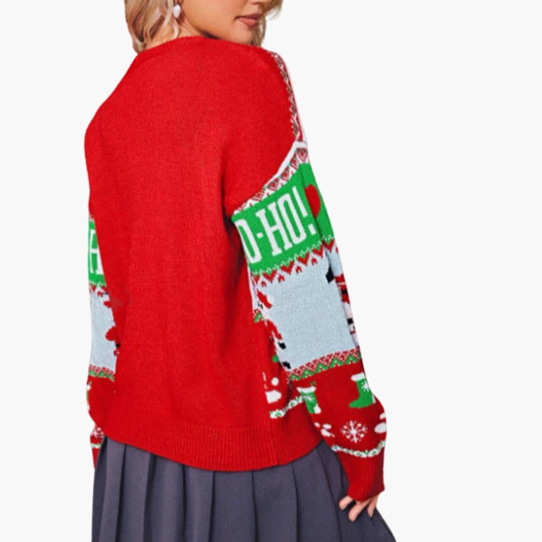 Elarova | Weihnachtspullover für Damen mit festlichem Design