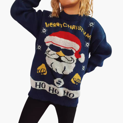 Elarova | Weihnachtspullover für Damen mit festlichem Motiv