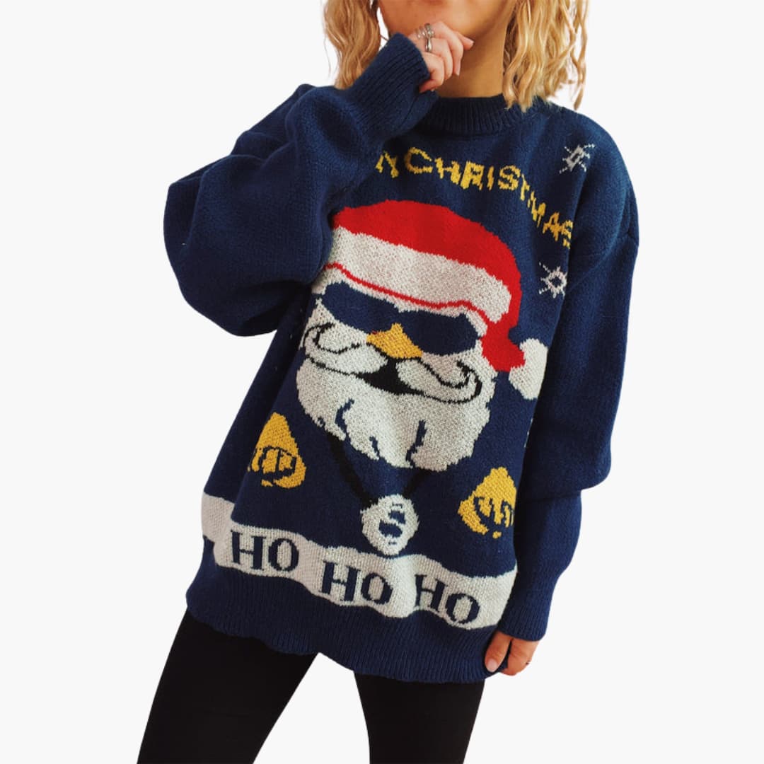 Elarova | Weihnachtspullover für Damen mit festlichem Motiv