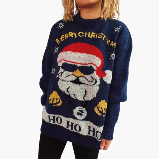 Elarova | Weihnachtspullover für Damen mit festlichem Motiv