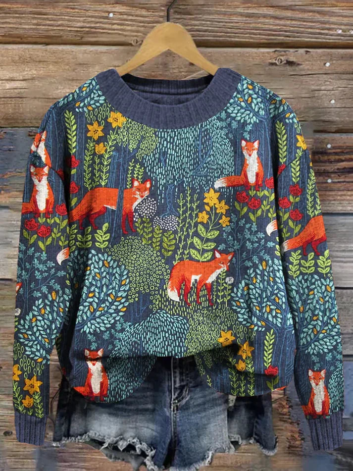 Elarova | Weinlese Pullover