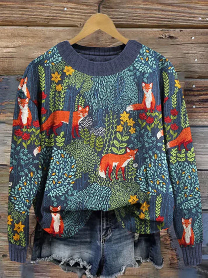 Elarova | Weinlese Pullover