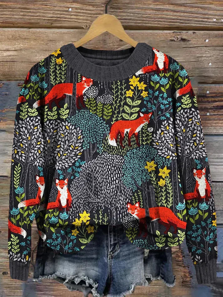 Elarova | Weinlese Pullover