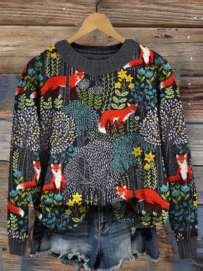 Elarova | Weinlese Pullover