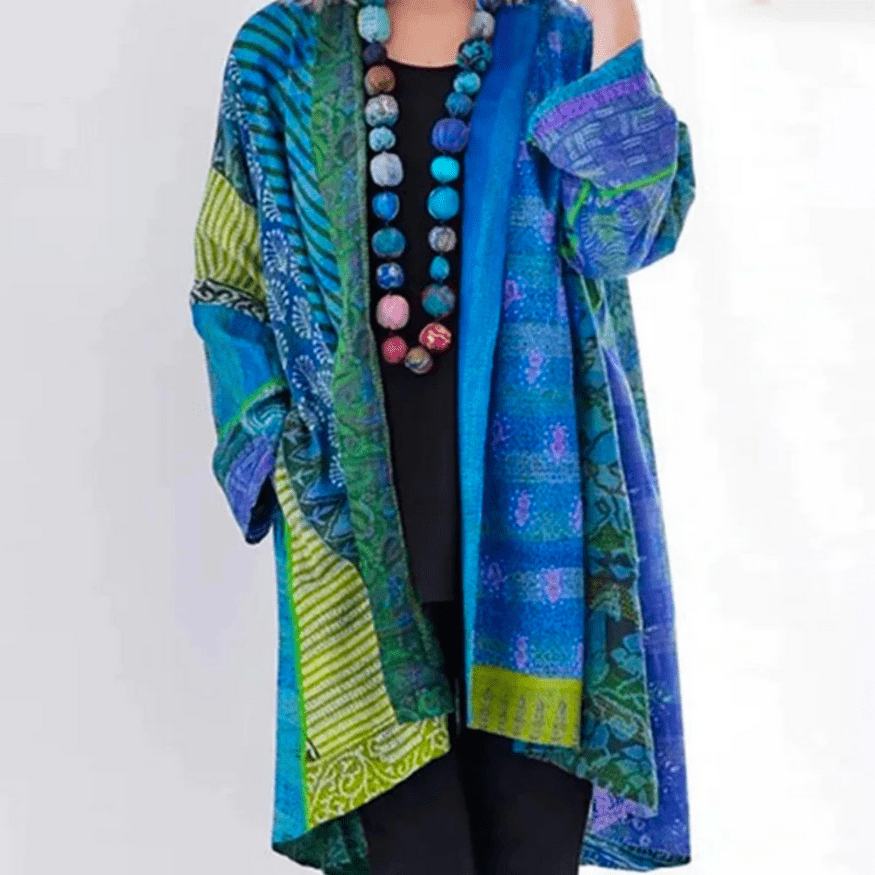Elarova | Weinlese Strickjacke Damen Pullover Bequemes Strickjacke