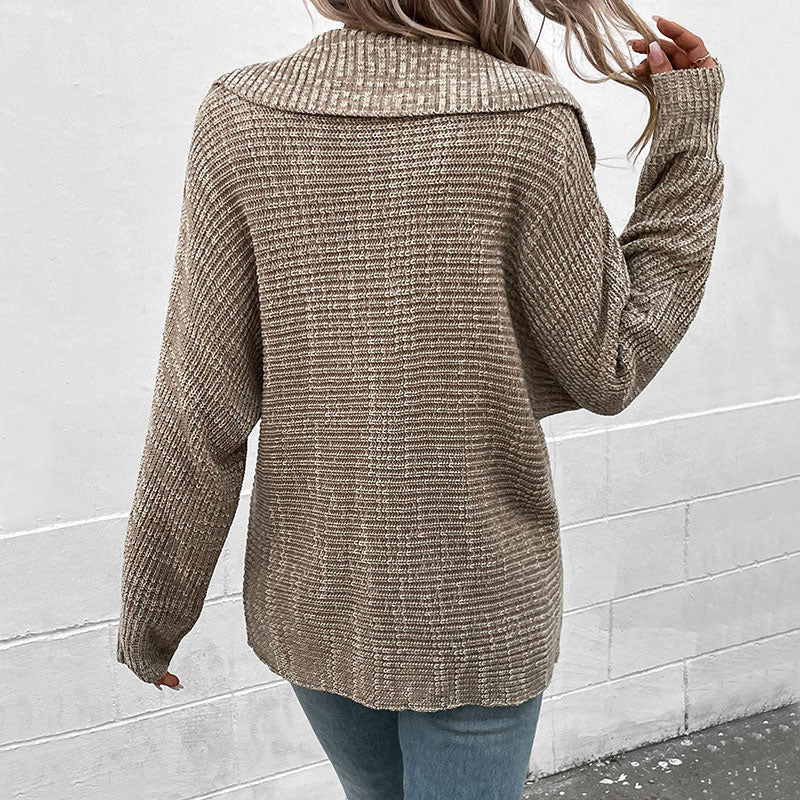 Elarova | Weinlese Strickpullover