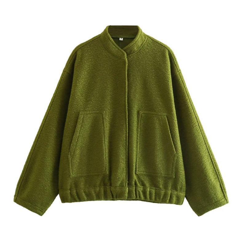 Elarova | Weit geschnittene Luxus-Bomberjacke für Damen Bestseller Herbstjacke 2023