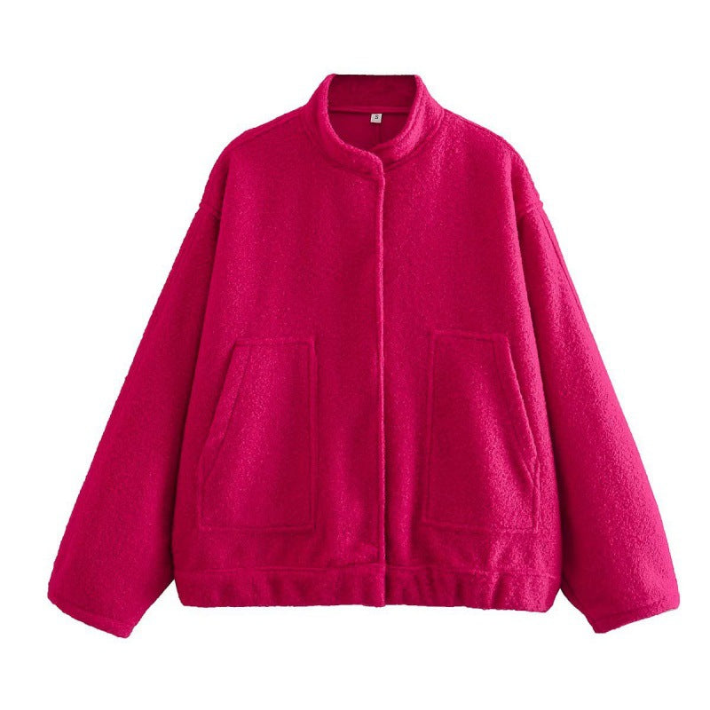 Elarova | Weit geschnittene Luxus-Bomberjacke für Damen Bestseller Herbstjacke 2023