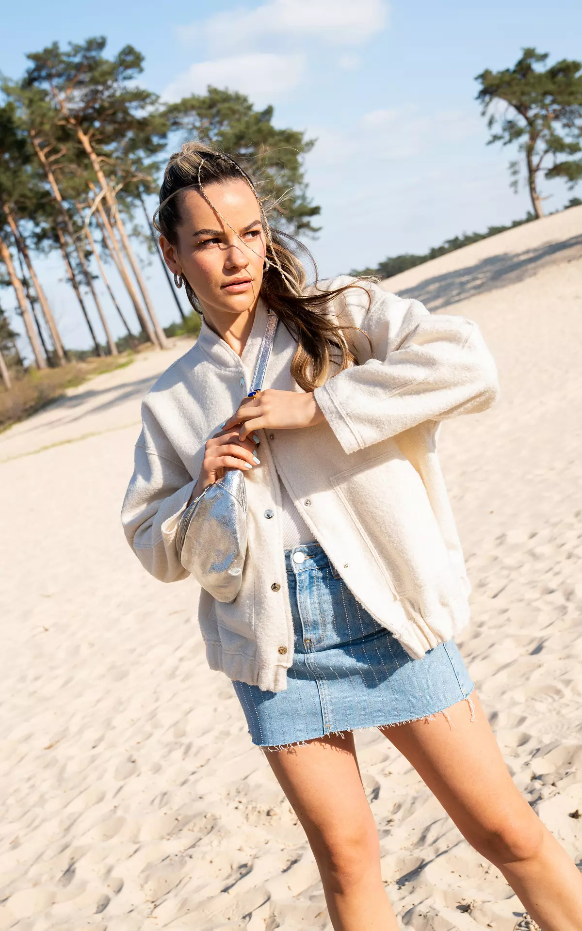 Elarova | Weit geschnittene Luxus-Bomberjacke für Damen Bestseller Herbstjacke 2023