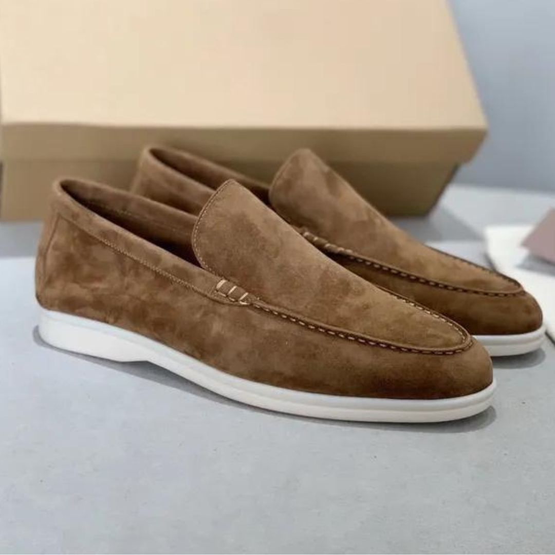 Elarova | Wildleder-Loafers für stilvolle Eleganz
